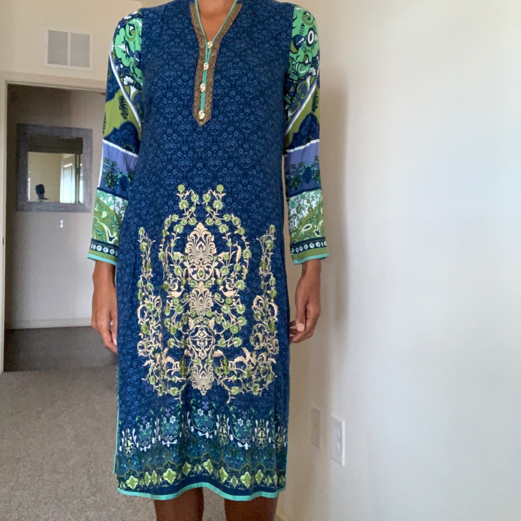 Patterned Sari